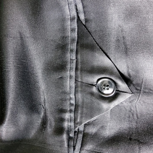 Suit Jacket Men's No brand tag no size tag RN 47338 100% Wool - Picture 8 of 11